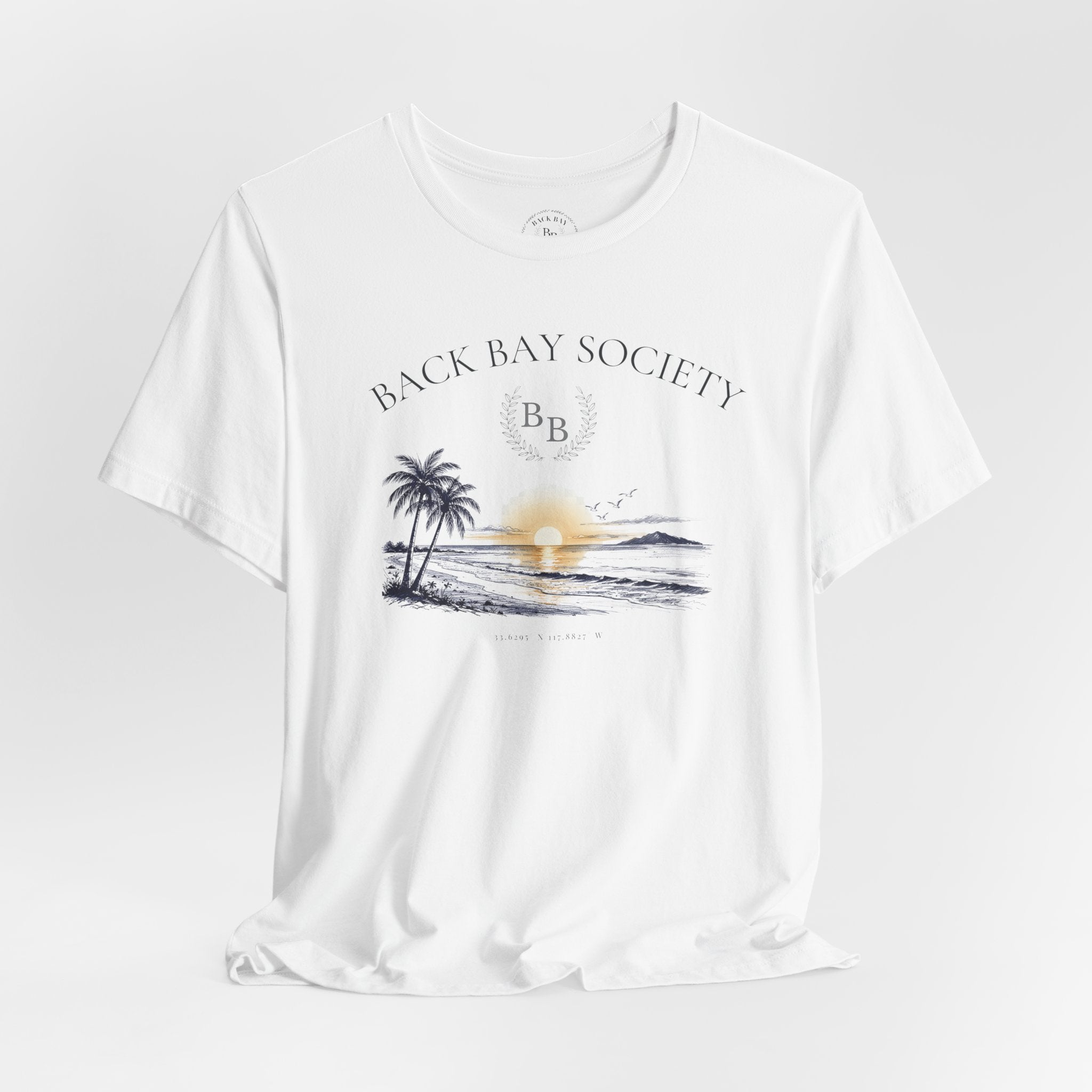 Sunset Palm Tee
